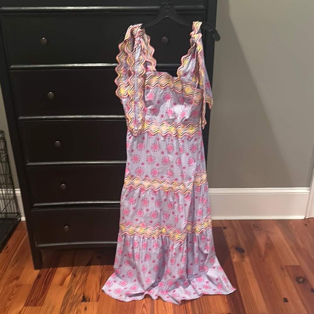 Celia B Colorful Patterned Dress